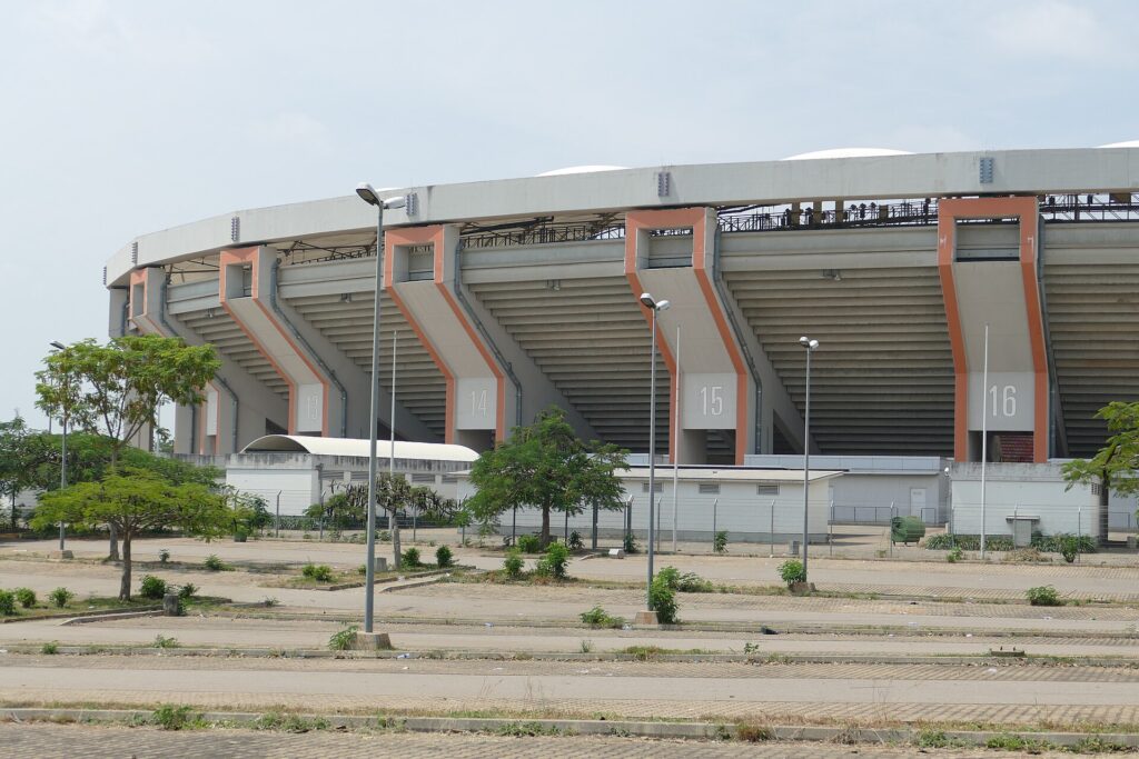 Abuja’s Moshood Abiola National Stadium. NPFL clubs shared the first sponsorship tranche in the capital, the league COO confirmed.